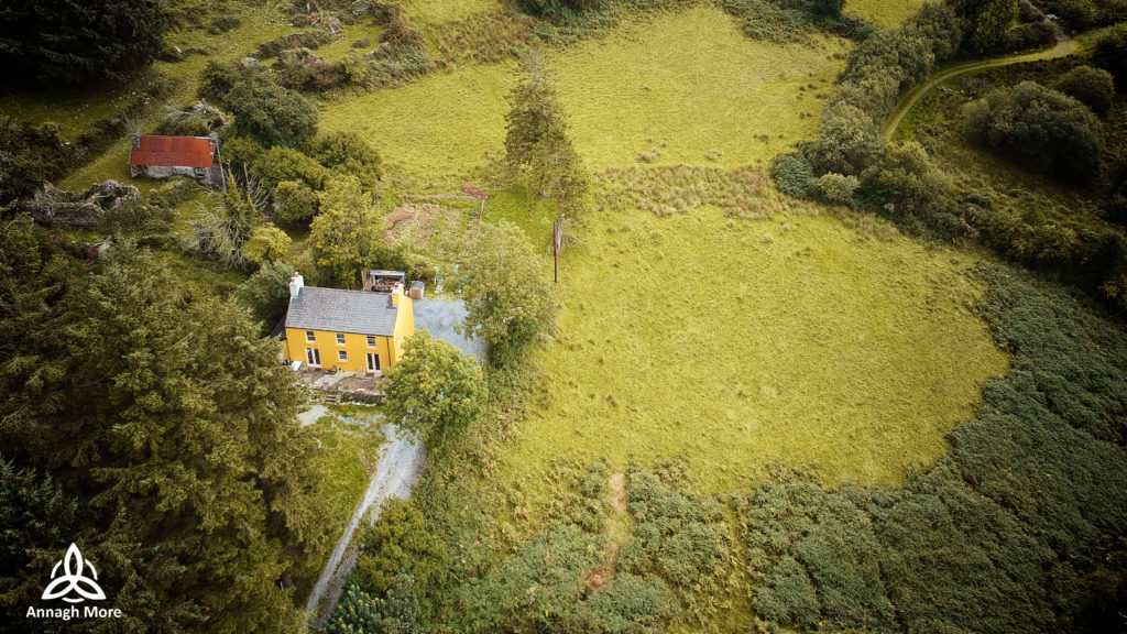 Annagh More seen from above Drone Photo